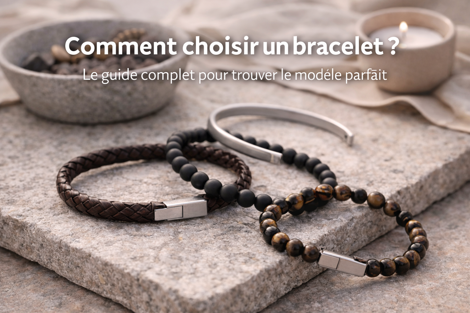 Comment choisir un bracelet ? Découvrez les styles, matériaux et conseils essentiels pour trouver le bracelet parfait et sublimer votre style au quotidien.