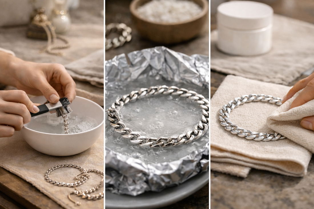 Comment nettoyer un bracelet en argent : guide simple et efficace