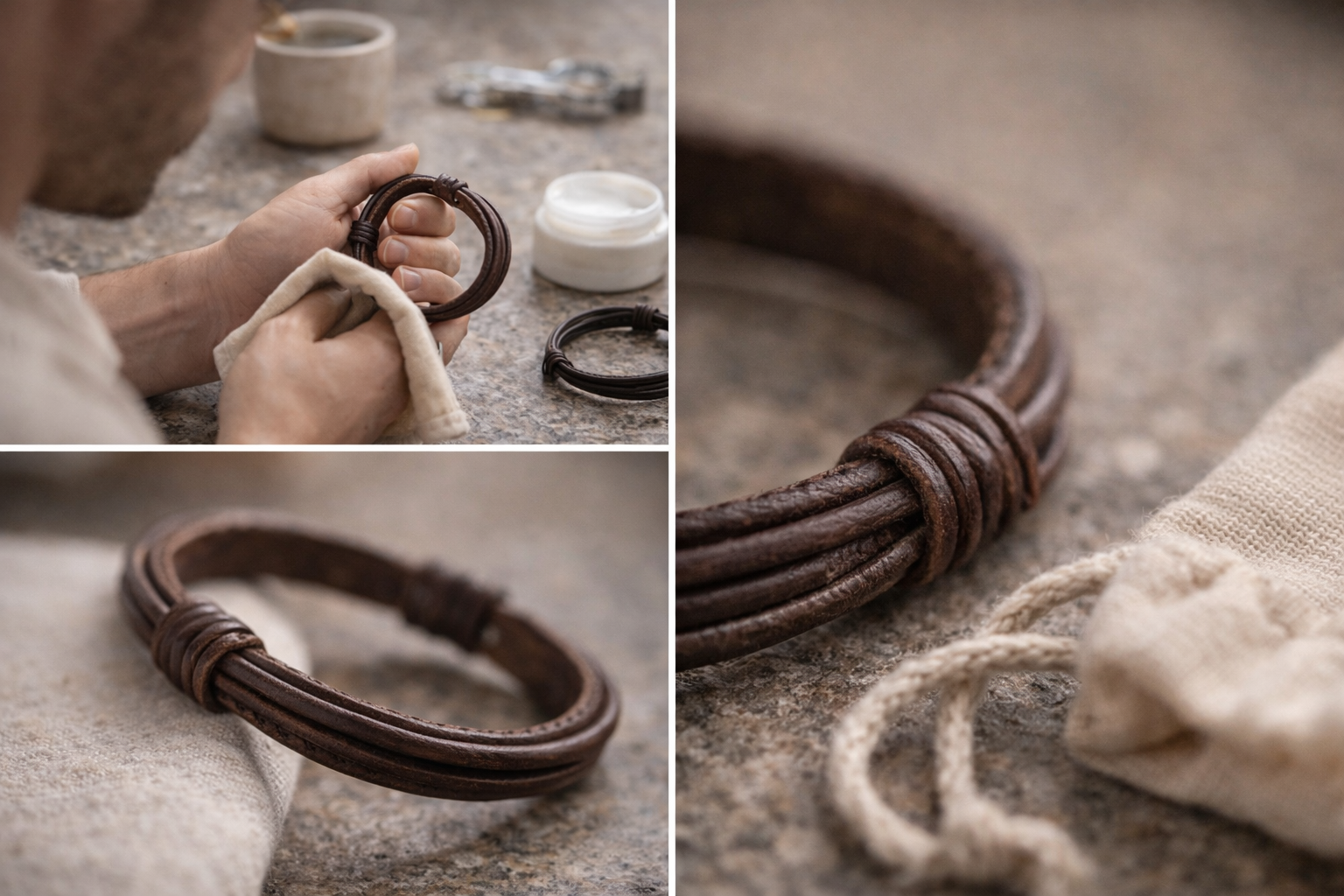 Bracelet en cuir : erreurs à éviter pour le garder en parfait état