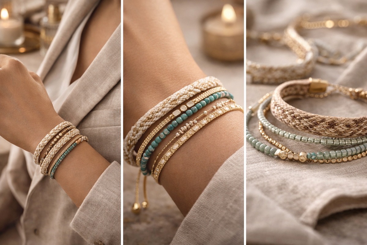 Porter plusieurs bracelets : techniques simples pour éviter qu’ils s’emmêlent