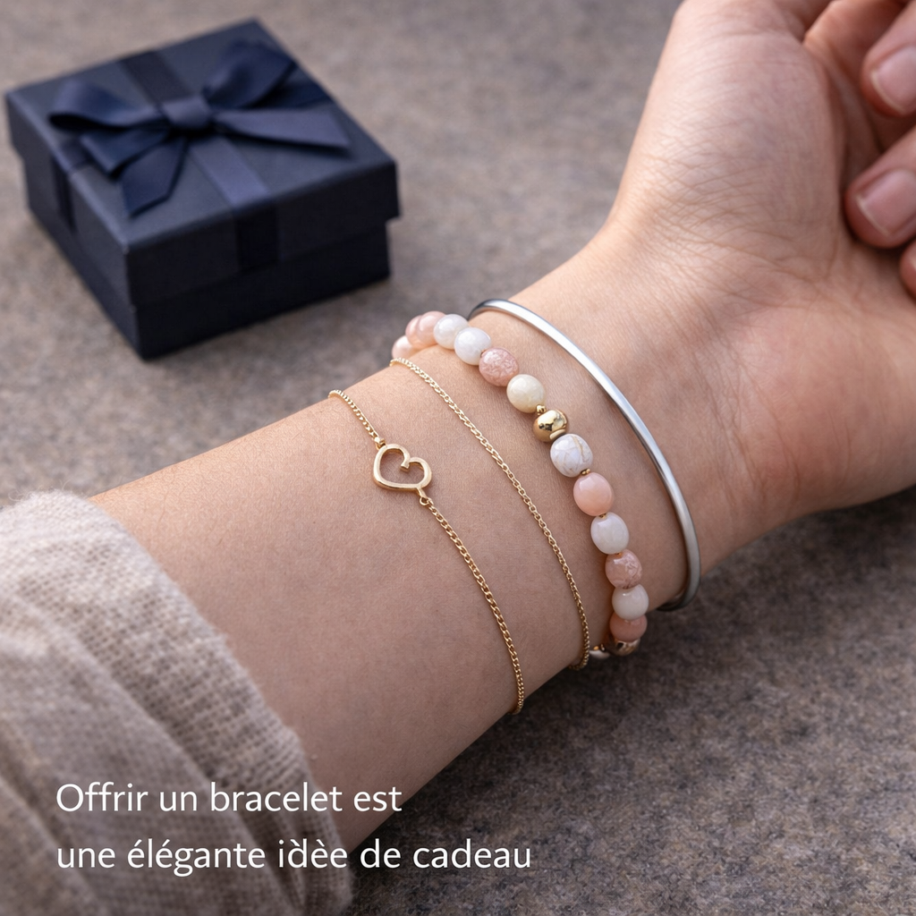 bracelet femme cadeau idee bracelet femme elegant minimaliste