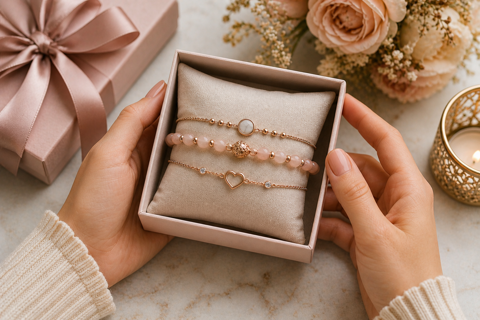bracelet femme idee cadeau bracelet pierre naturelle coffret cadeau femme