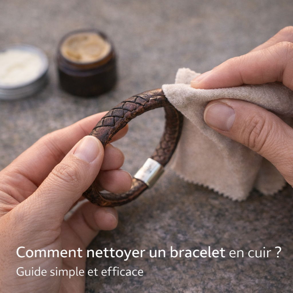 nettoyer bracelet cuir entretien bracelet cuir nettoyage