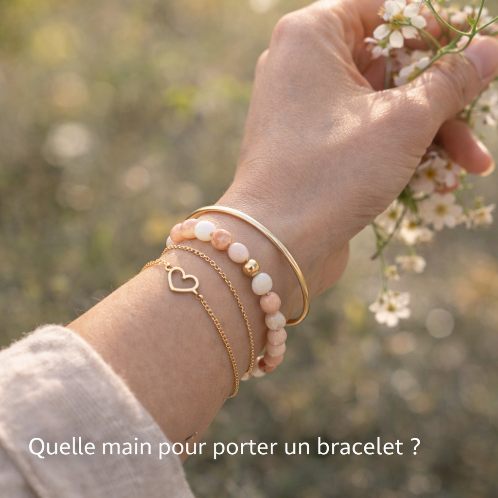quelle main porter bracelet gauche droite style bracelet