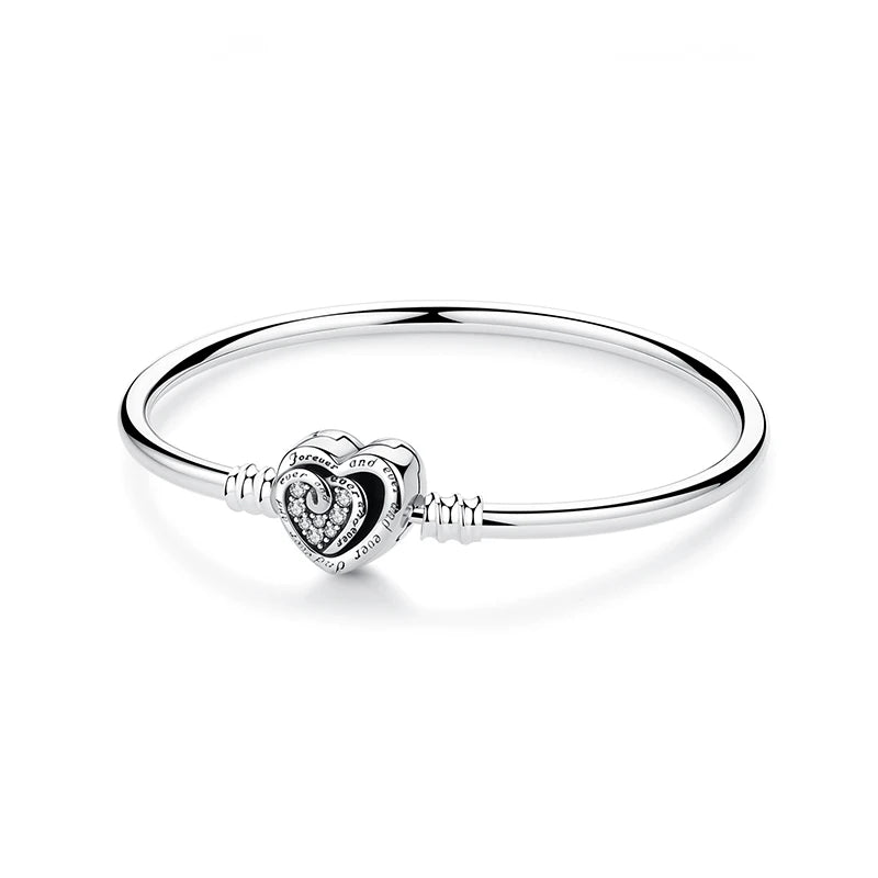 Bracelet Breloques Cœur Double | Alizée