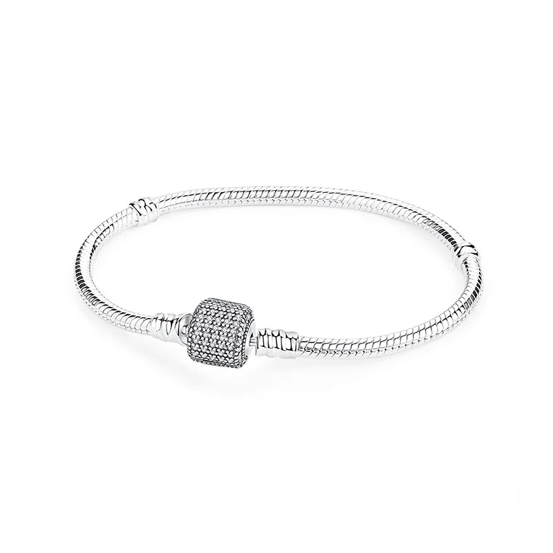 Bracelet Breloques Cylindre Brillant | Danika