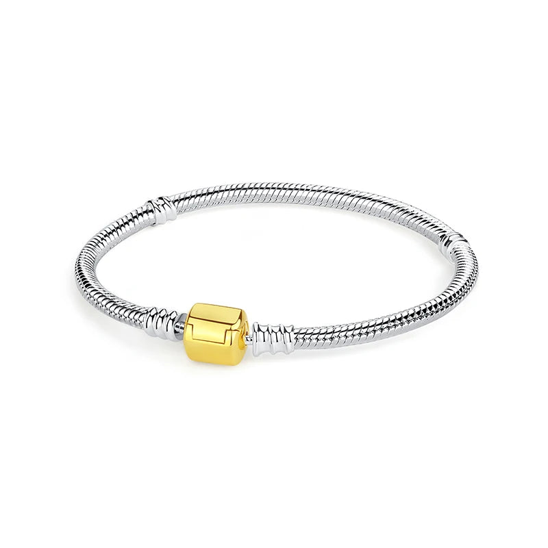 Bracelet Breloques Cylindre Jaune | Kassandra