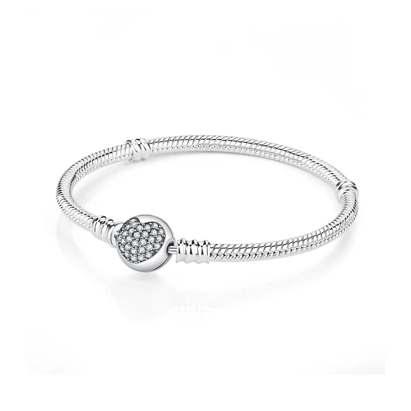 Bracelet Breloques Sphère Cœur | Nelly