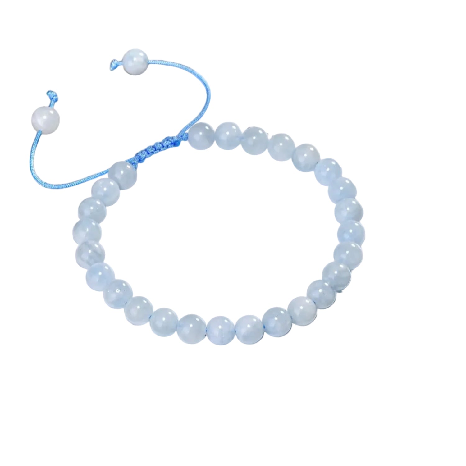 Bracelet Pierre De Lune Aigue Marine | Madeleine
