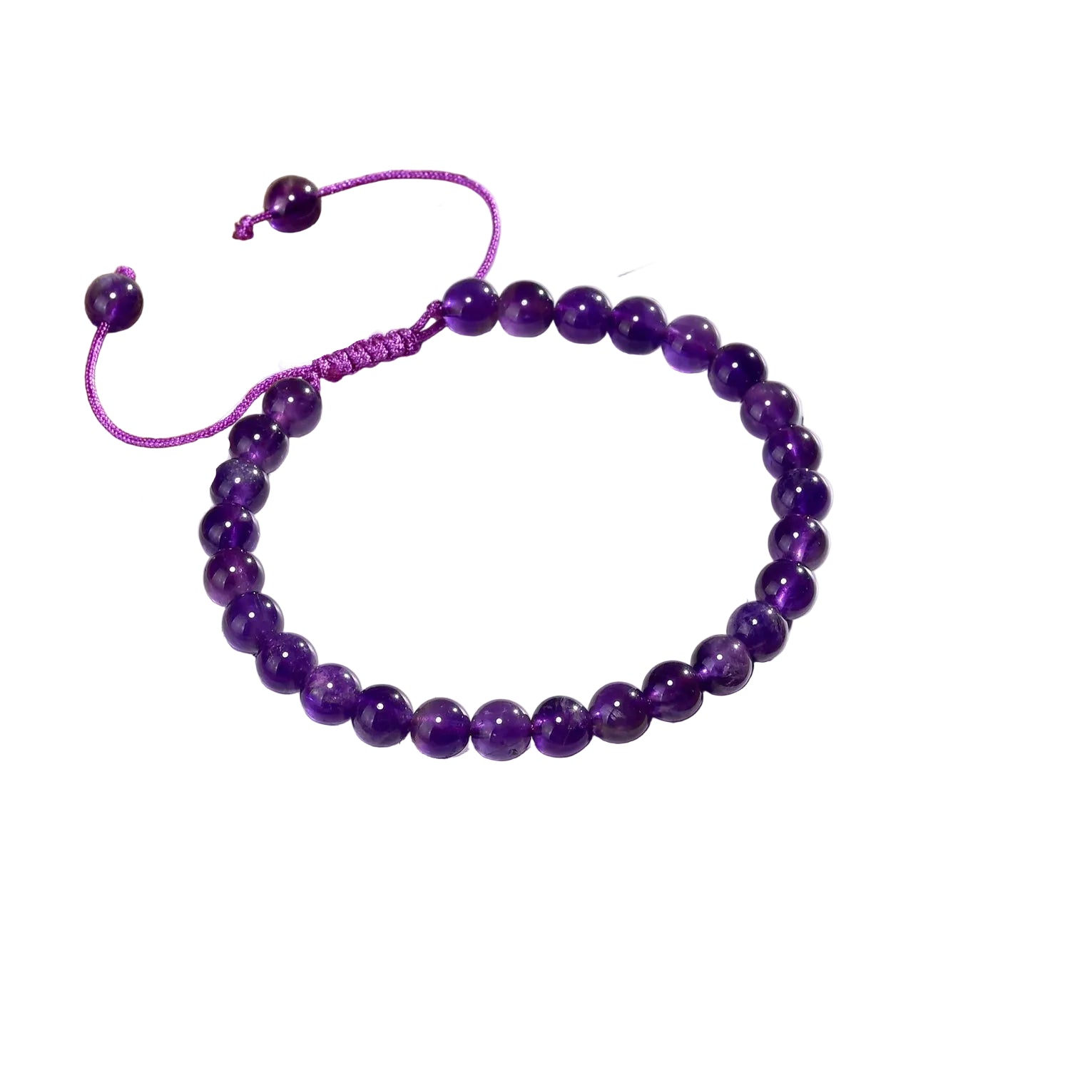 Bracelet Pierre De Lune Améthyste | Marie-France