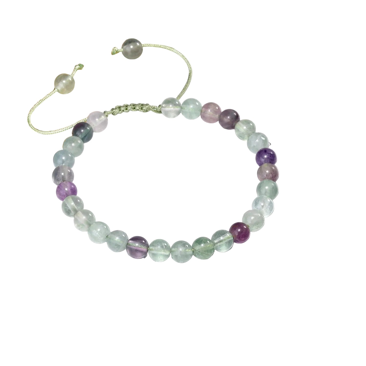 Bracelet Pierre De Lune Fluorite | Astride