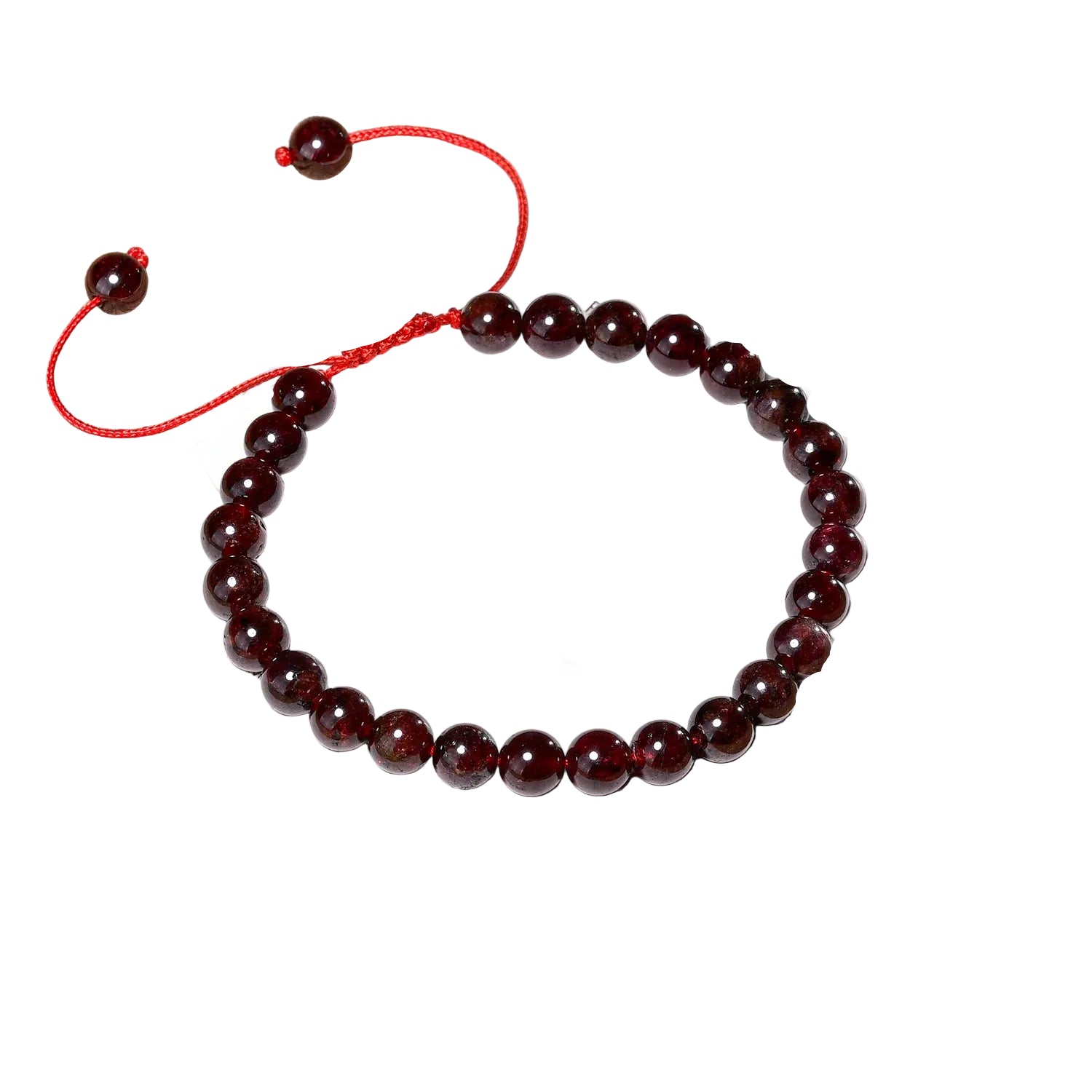 Bracelet Pierre De Lune Grenat | Anaïs