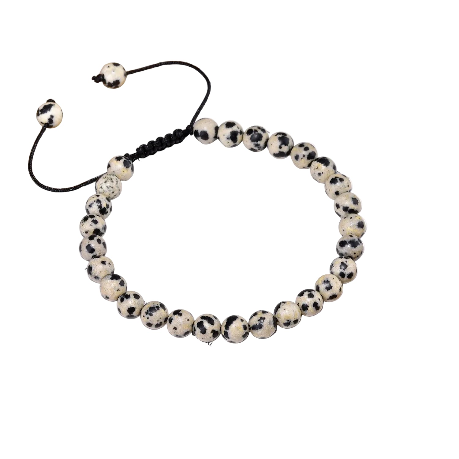Bracelet Pierre De Lune Jasper Dalmatien | Rachida