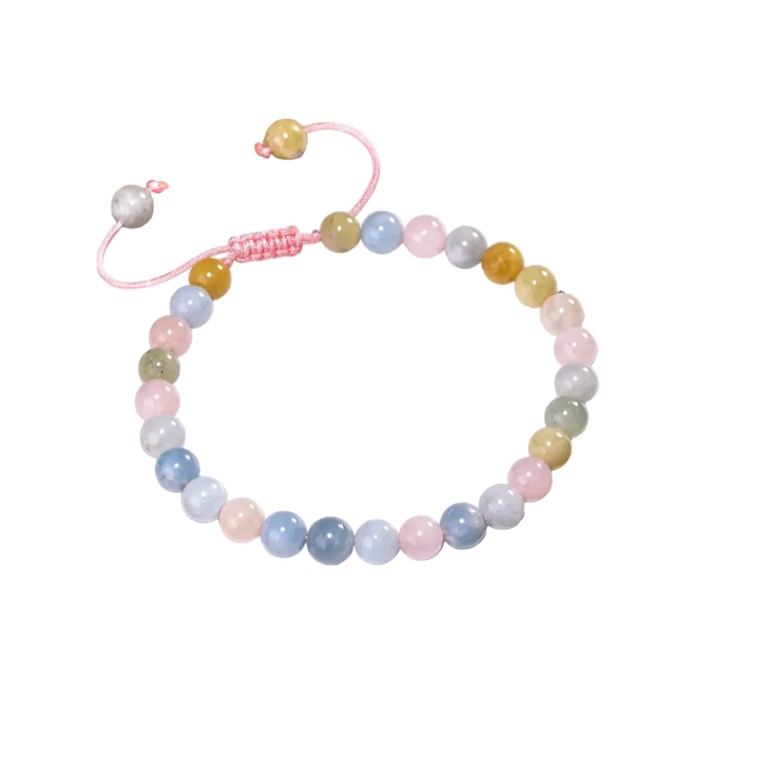 Bracelet Pierre De Lune Morganite | April