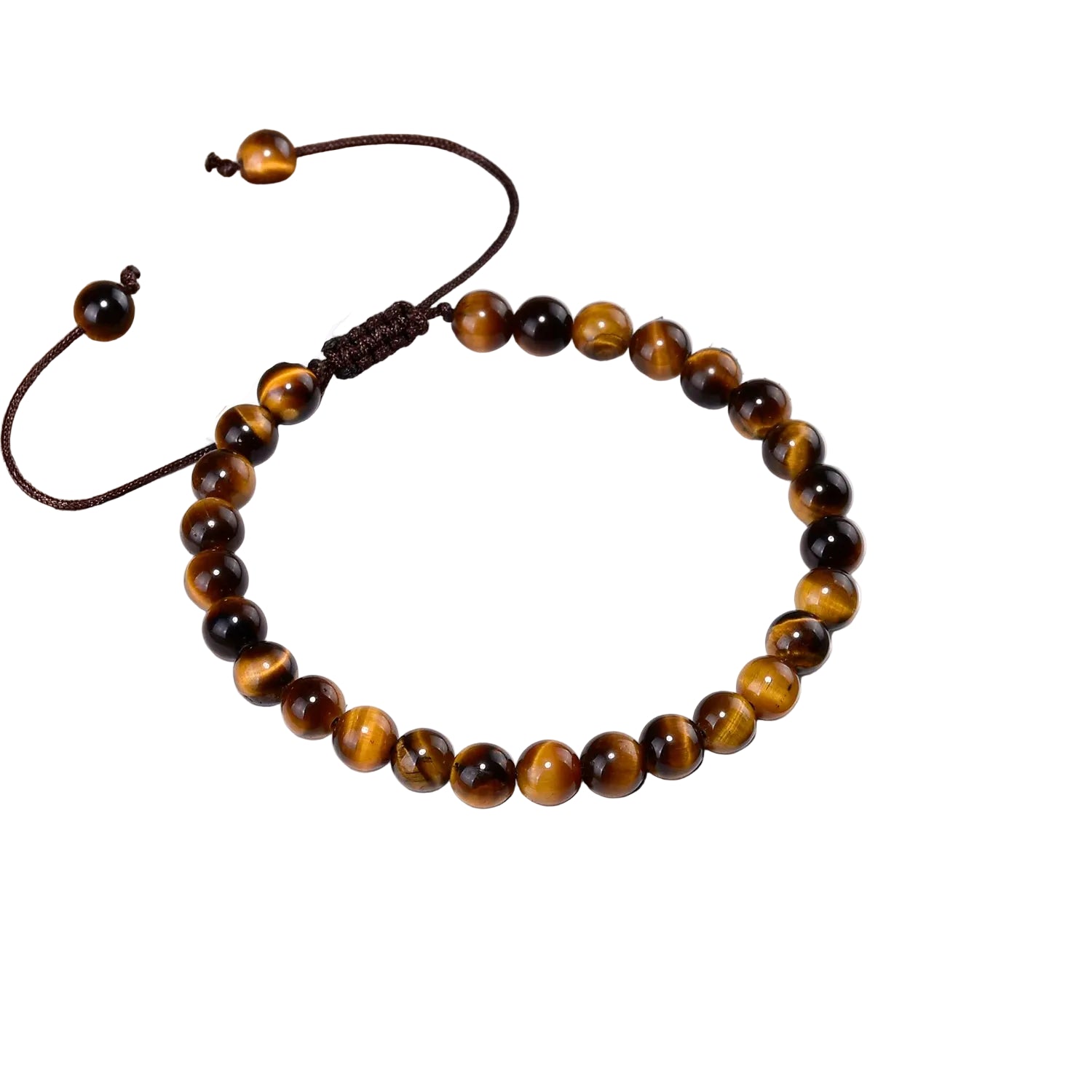 Bracelet Pierre De Lune Œil De Tigre | Magnolia