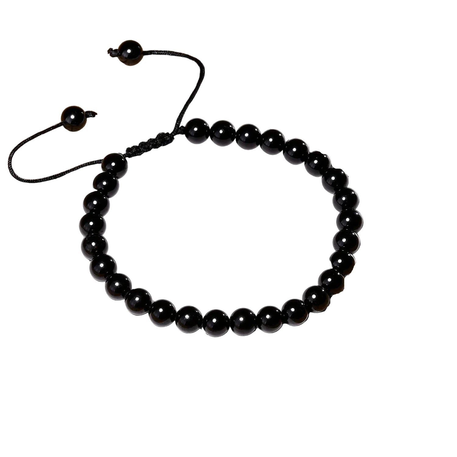 Bracelet Pierre De Lune Tourmaline Noire | Aaliyah