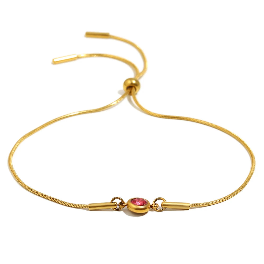 Bracelet Pierre de Naissance Rubis | Juillet