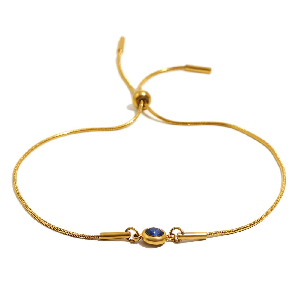 Bracelet Pierre de Naissance Saphir | Septembre
