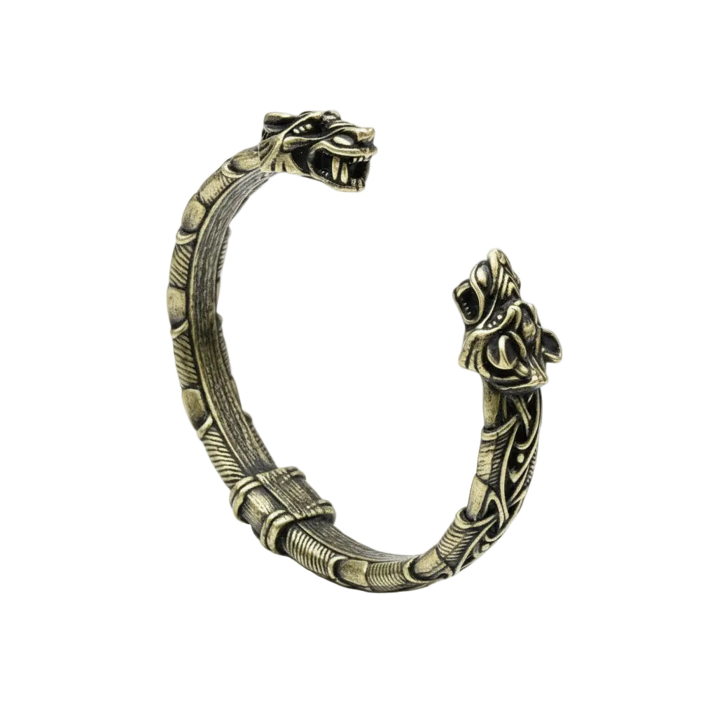 Bracelet Viking Loup Bronze | Jörgen