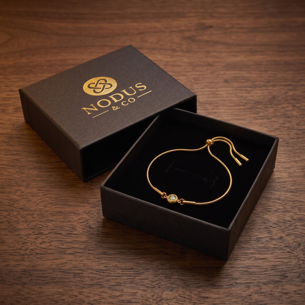 Bracelet Pierre de Naissance Topaze Jaune | Novembre